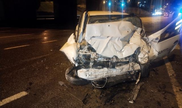 Maltepe'de D100 Karayolu'nda feci kaza! 1 ağır yaralı