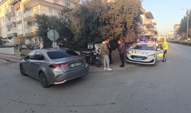 Manavgat'ta trafik kazası: 1 yaralı