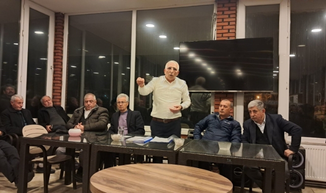 Marmarabirlik yöneticileri Boyalıcalı zeytin üreticileriyle buluştu
