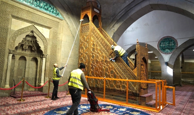 Melikgazi, Ramazan Ayı öncesi camilerde temizlik yaptı