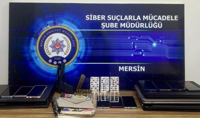 Mersin'de bilişim dolandırıcılığı ve yasa dışı bahis operasyonu: 10 gözaltı
