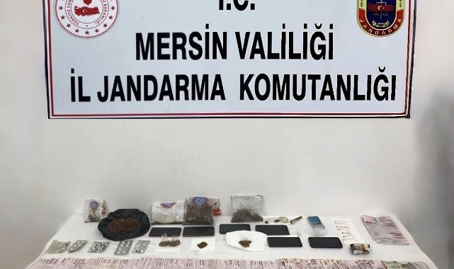 Mersin'de uyuşturucu operasyonu! 4 tutuklama
