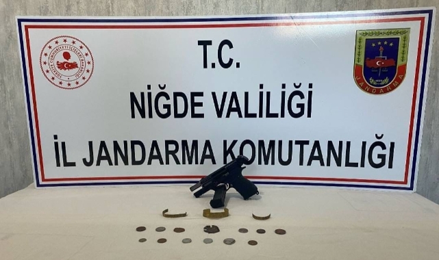 Niğde’de tarihi eser kaçakçılığı operasyonu: 1 gözaltı