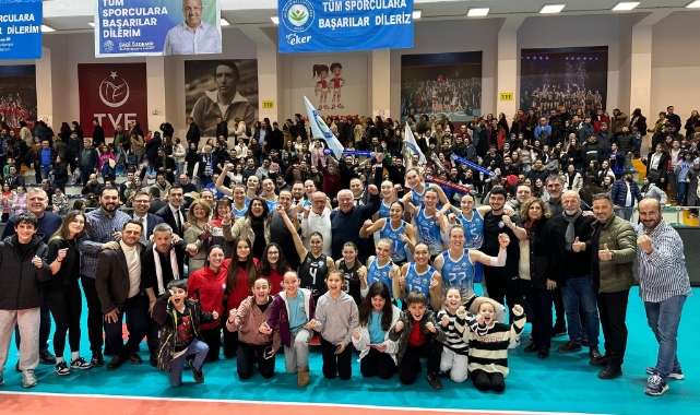 Nilüfer Belediyespor Eker Kadın Voleybol Takımı'ndan Beşiktaş galibiyeti