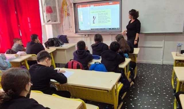 Ortaokul öğrencilerine gıda okuryazarlığı eğitimleri verildi