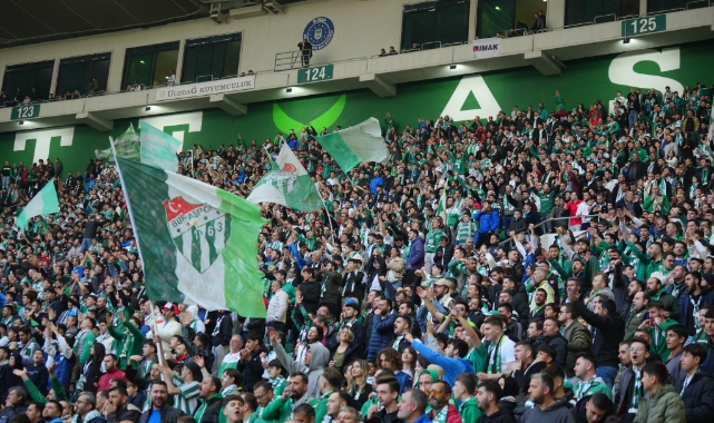 Profesyonel liglerde en çok seyircisi olan ikinci takım Bursaspor oldu