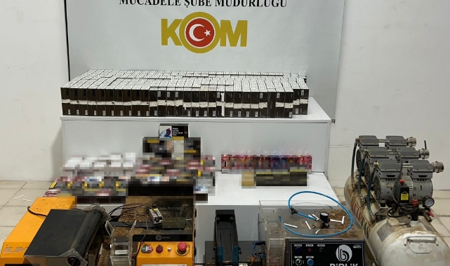 Samsun’da kaçak sigara ve tütün operasyonunda 2 kişi yakalandı