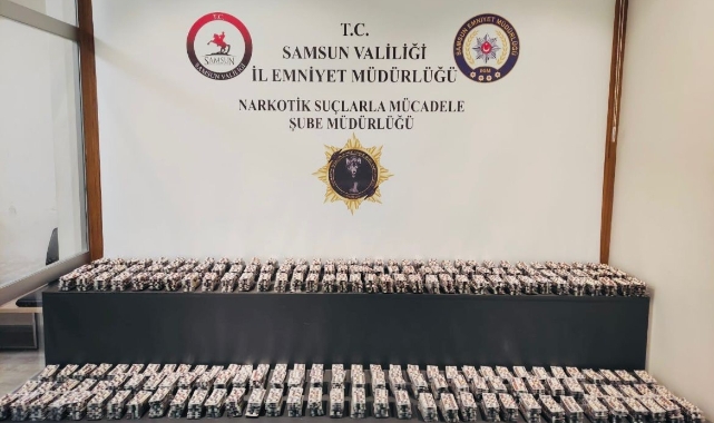Samsun’da polisler harekete geçti! Binlerce ele geçirildi