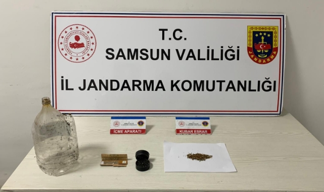 Samsun'da uyuşturucu operasyonu! 4 gözaltı