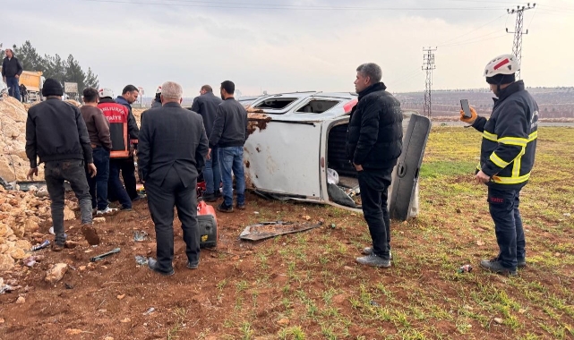 Şanlıurfa’da trafik kazası: 2 yaralı