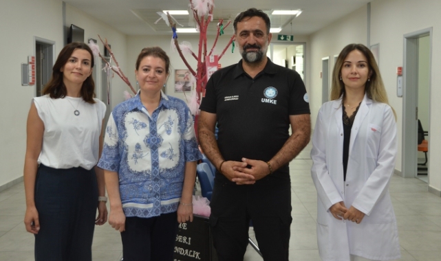 Sigarayı bırakan Bursa İl Sağlık Müdürlüğü UMKE sorumlusu Alakoca 8 arkadaşına örnek oldu