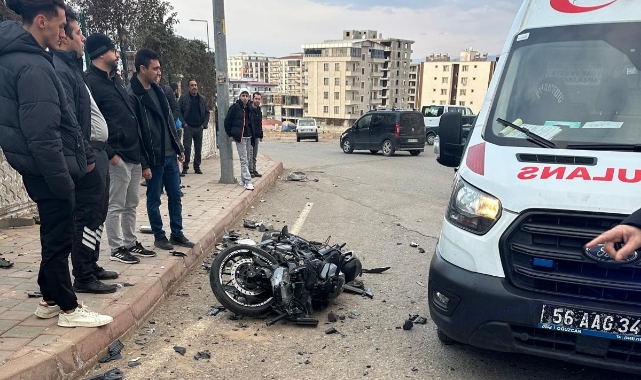 Siirt’te otomobil ile motosiklet çarpıştı: 1 ölü