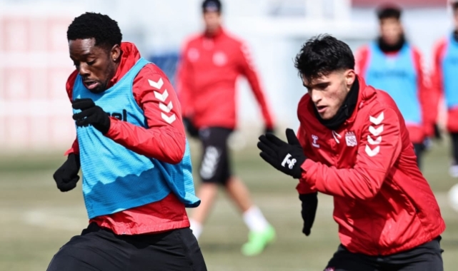 Sivasspor, Bodrum FK maçı hazırlıklarını tamamladı