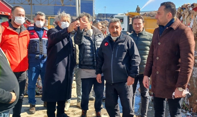 Söke’deki yangını kontrol altına almak için ekipler seferber oldu