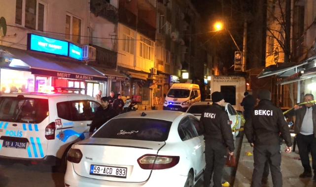 Tekirdağ'da kahvehane önünde silahlı saldırı!