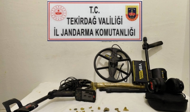 Tekirdağ’da tarihi eser operasyonu