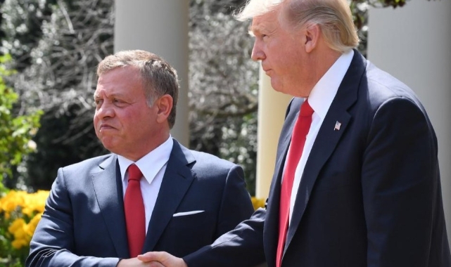 Trump ve Ürdün Kralı Abdullah bir araya gelecek