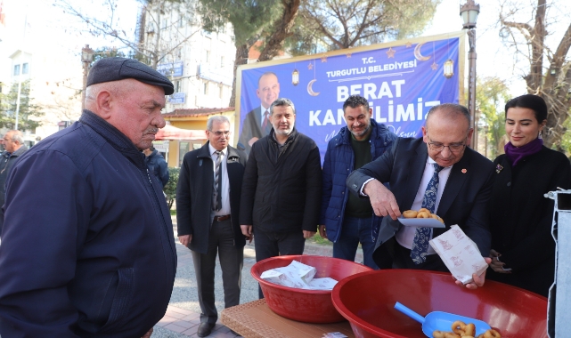 Turgutlu Belediyesinden Berat Kandili’nde lokma hayrı