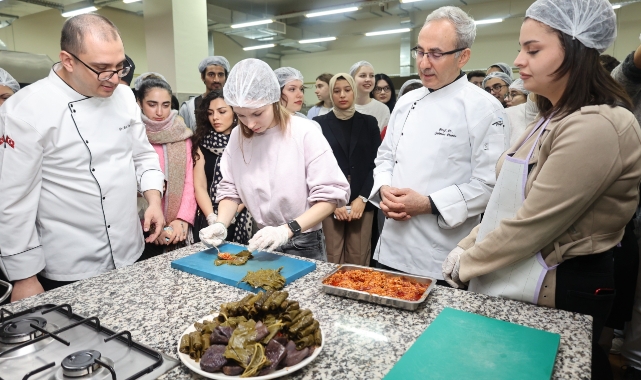 Uluslararası öğrenciler Türk mutfağını keşfetti