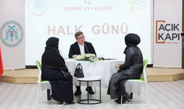 Vali Aydoğdu, "Halk Günü"nde 61 vatandaşı dinledi