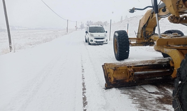 Van'da kar yağışı