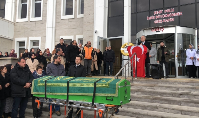 Vefat eden avukat için adliyede tören