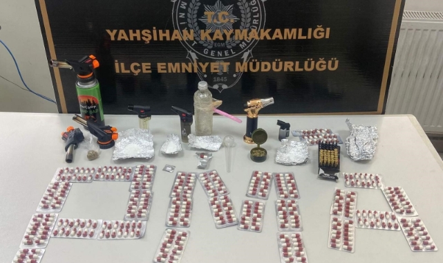 Yahşihan'da uyuşturucu operasyonu!