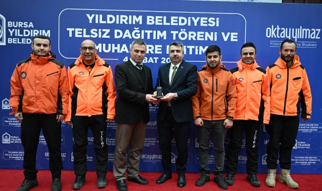 Yıldırım Belediyesi'nden Telsiz Dağıtım töreni