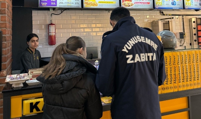 Yunusemre Zabıtasından Ramazan denetimi