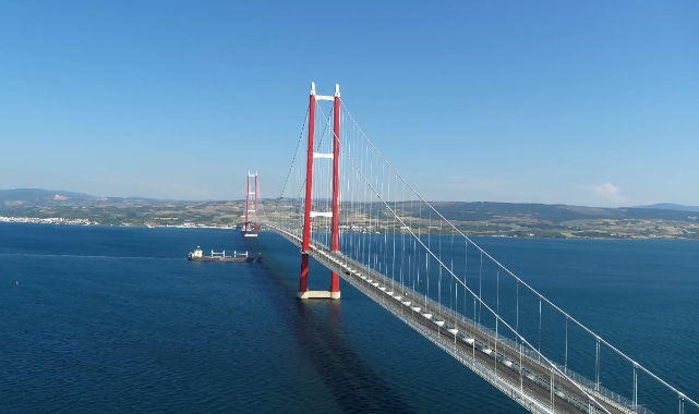 1915 Çanakkale Köprüsü'nden 3 yılda 7 milyon araç geçti