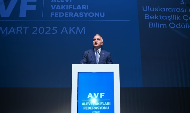3'üncü Uluslararası Alevilik ve Bektaşilik Çalışmaları Bilim Ödülleri Töreni gerçekleşti