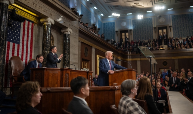 ABD Başkanı Trump kongrede ilk kez seslendi