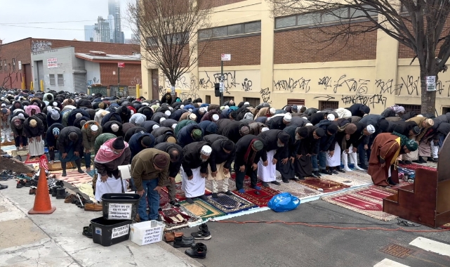 ABD'de bayram namazı eda edildi