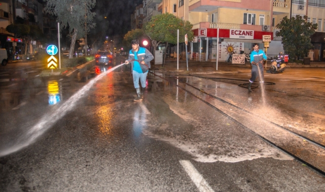 Alanya’da bayram öncesi temizlik