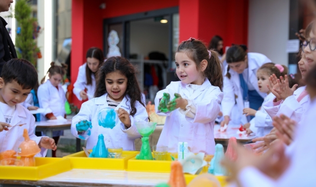 Alanya’da çocuklar Bilim Şenliği'nde buluştu