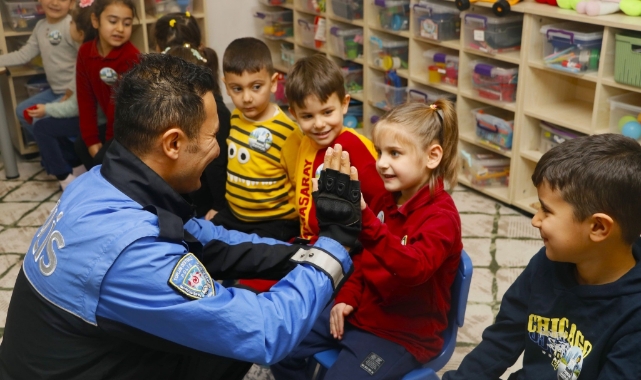 Anaokulu öğrencilerine bilgi verildi