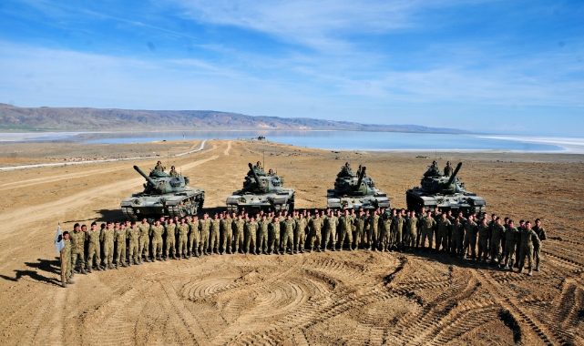 Ankara Tank Okul Komutanlığı'ndan "Dönem Sonu Tatbikatı"