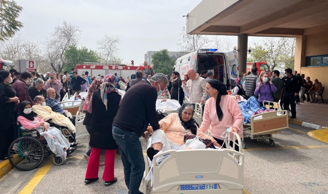 Antalya Akdeniz Üniversitesi Hastanesi Acil Servisi'nde yangın