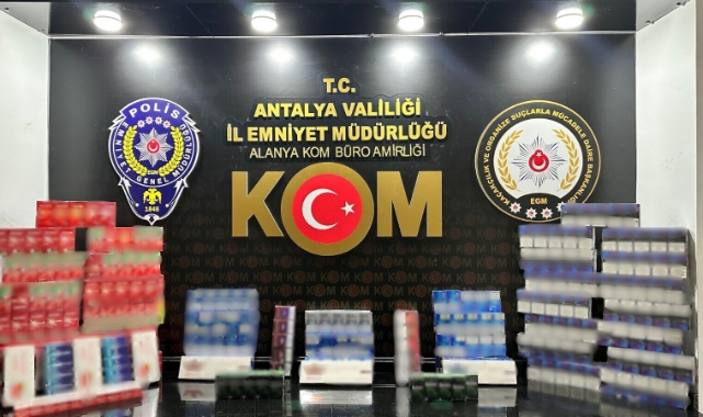 Antalya'da kaçakçılık operasyonları: 6 tutuklama