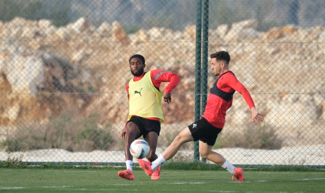 Atakaş Hatayspor, Kayserispor maçı hazırlıklarını sürdürdü