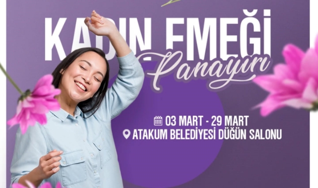 Atakum'da kadın emeği panayırı