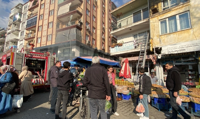 Aydın'da ev yangını!