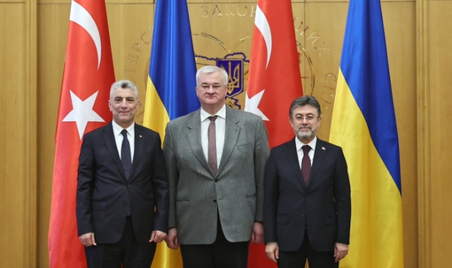 Bakan Bolat ve Bakan Yumaklı'dan Ukrayna temasları