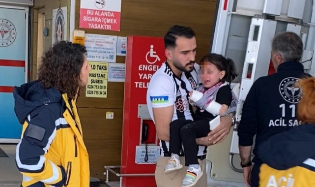 Balkondan düşen çocuk ağır yaralandı