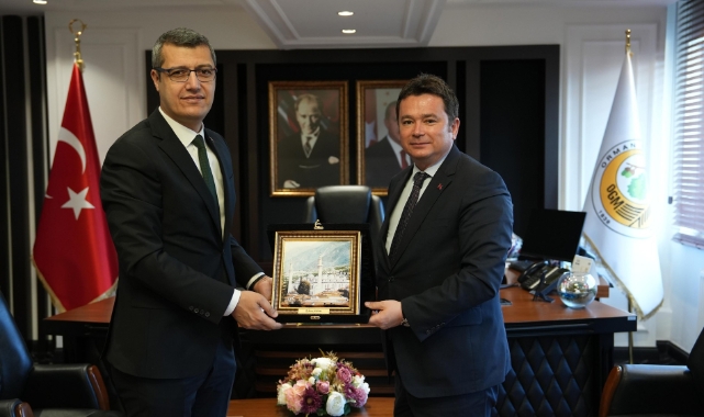 Başkan Aydın’dan Orman Bölge Müdürü Erdal Şahan’a hayırlı olsun ziyareti