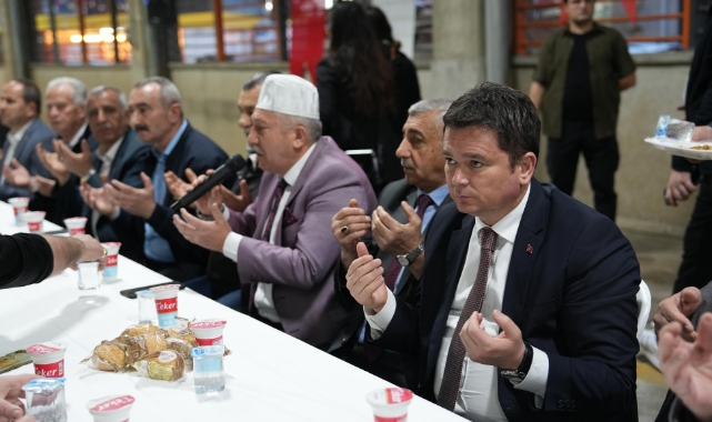 Başkan Aydın Zekai Gümüşdiş Mahallesi sakinleriyle iftar yaptı
