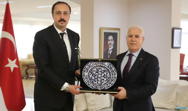 Başkan Bozbey'den Türkiye Cumhuriyeti Üsküp Büyükelçisi Ulusoy’a ziyaret!