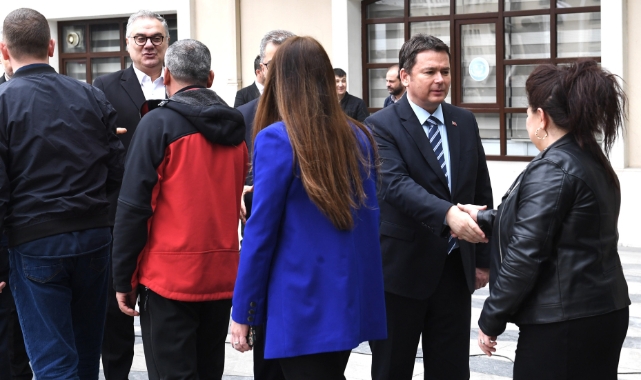 Başkan Erkan Aydın Osmangazi ailesiyle bayramlaştı