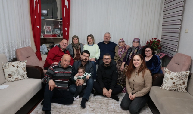 Başkan Pehlivan, şehit ailesiyle iftar yaptı
