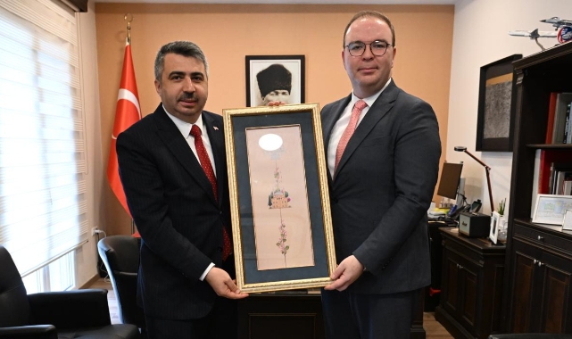 Başkan Yılmaz'dan Gümülcine Başkonsolosu Aykut Ünal’a ziyaret
